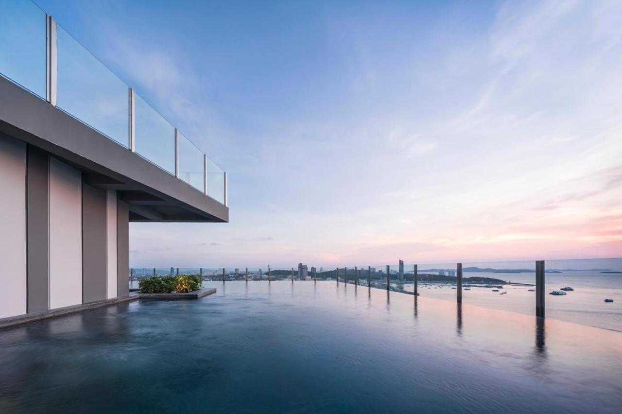 Great Location With Infinity Pool -Central Pattaya Appartement Buitenkant foto