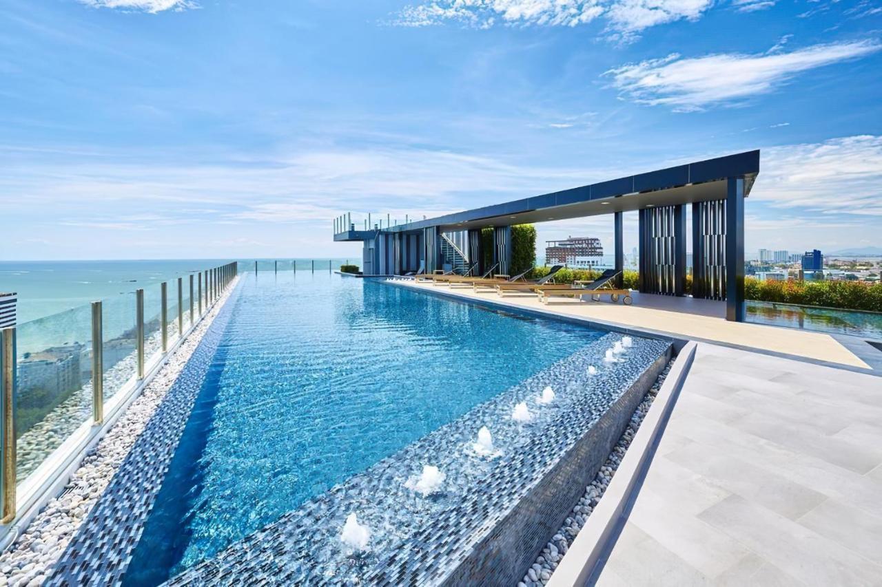 Great Location With Infinity Pool -Central Pattaya Appartement Buitenkant foto