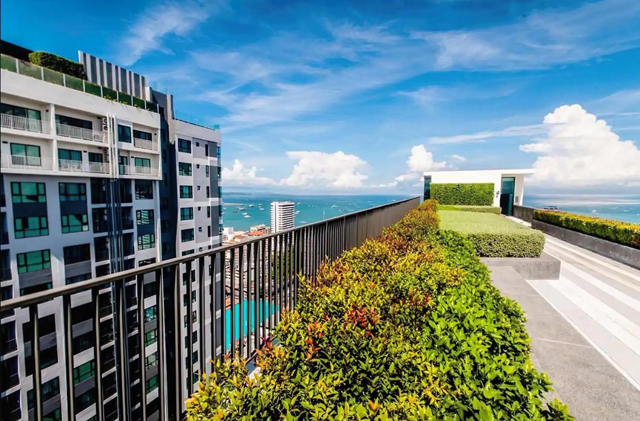 Great Location With Infinity Pool -Central Pattaya Appartement Buitenkant foto