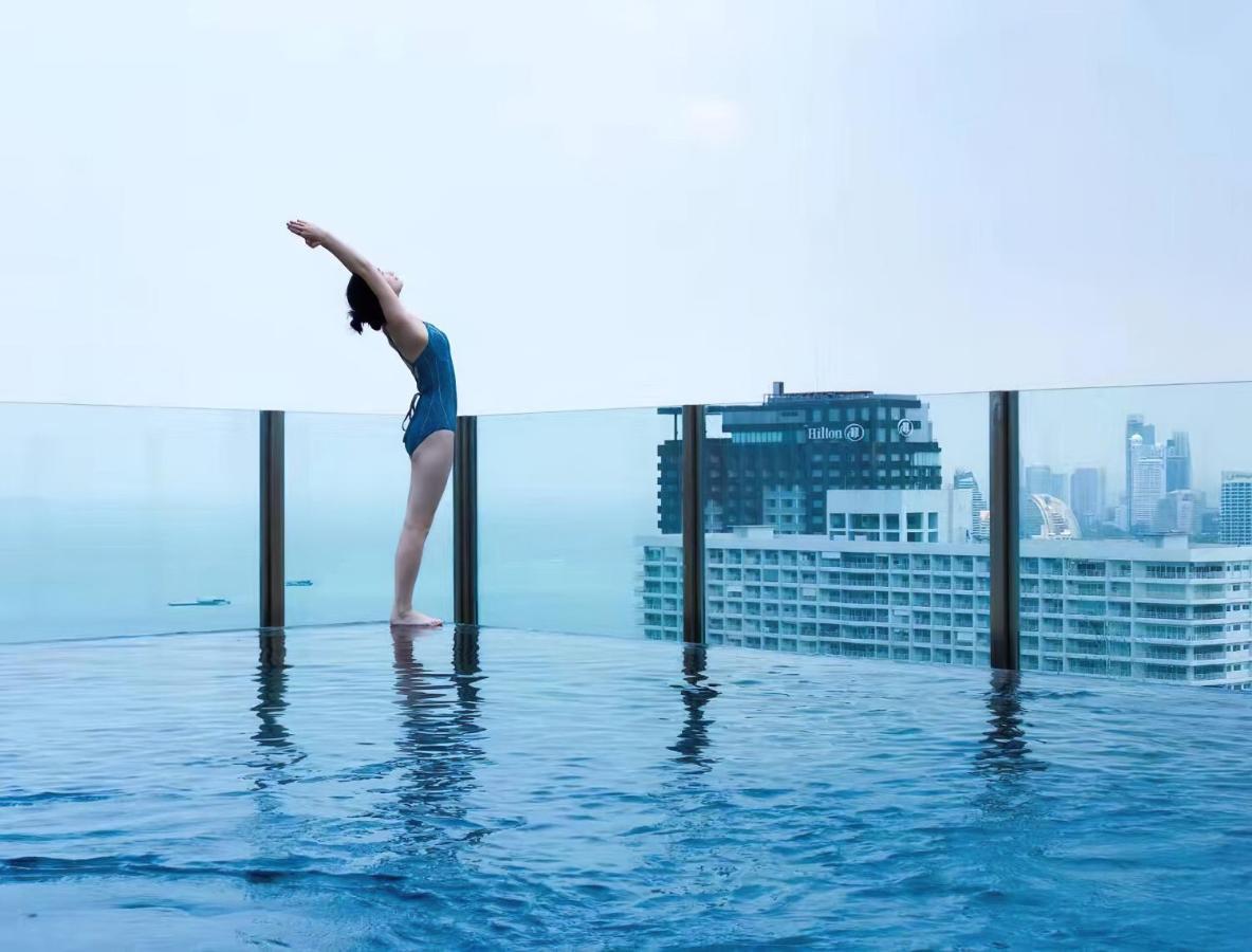 Great Location With Infinity Pool -Central Pattaya Appartement Buitenkant foto