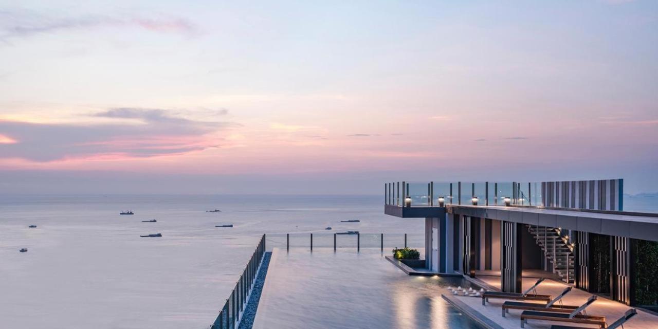 Great Location With Infinity Pool -Central Pattaya Appartement Buitenkant foto