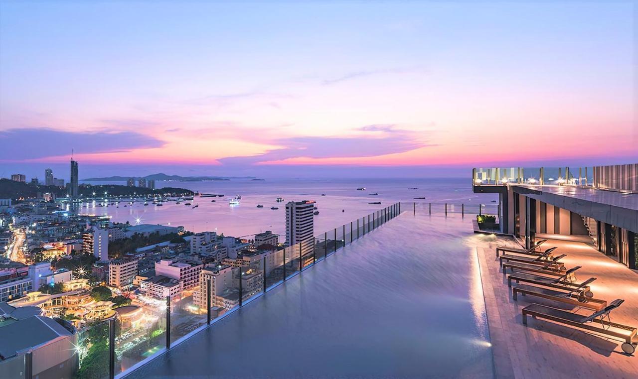 Great Location With Infinity Pool -Central Pattaya Appartement Buitenkant foto