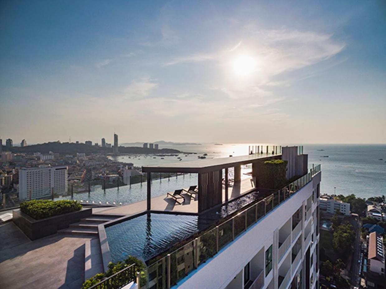 Great Location With Infinity Pool -Central Pattaya Appartement Buitenkant foto
